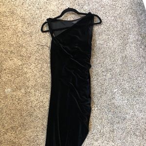 Black Velvet Dress